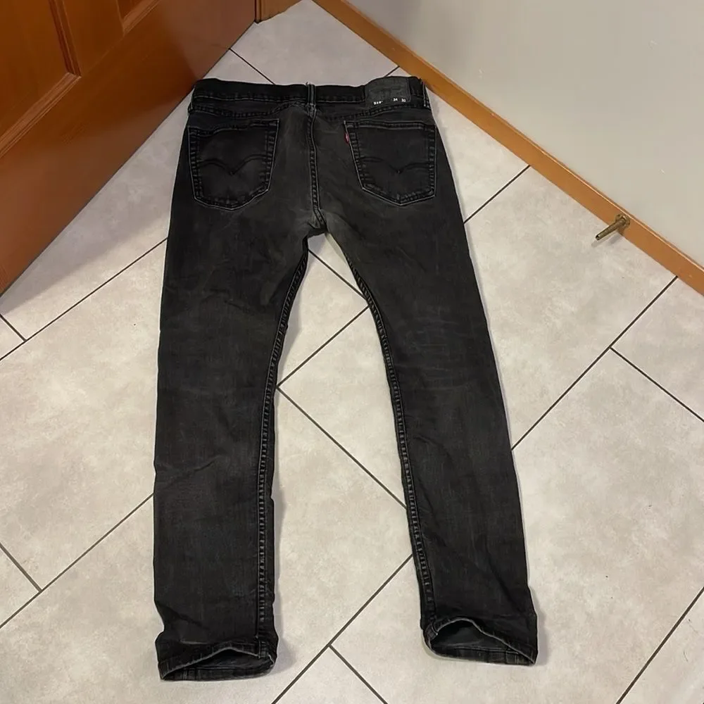 Levi’s 519 Mens black jeans